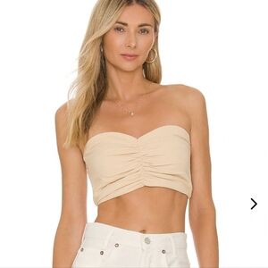 NEW REVOLVE Lovers and FriendsKacey Top in Tan Small